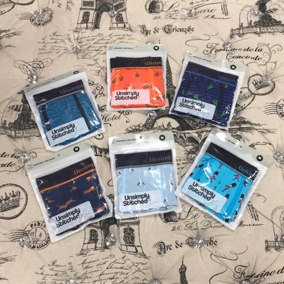 Unsimply Stitched Melange Boxer Brief - Picture 4 of 4